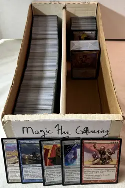 Magic The Gathering Lot 1000+ Cards Including 175 Rares/Mythics & Zaffai Deck - Image 1