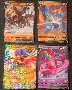 Pokemon TCG Holo Rare V + Ex Card Lot - Assorted Sets - 7 Cards - NM/M - Image 3