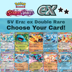 Pokemon ex - Choose Your Card! - Double Rare Scarlet Violet SV - English - NM - Image 1