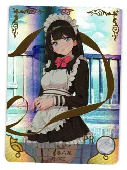 Rikka Takarada PR NS-2M03-PR-003 Goddess Story Doujin Promo Card Anime Douji - Image 1