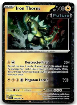 Iron Thorns - (Cosmos Holo) 062/162 Rare Miscellaneous Cards & Products NM - Image 1