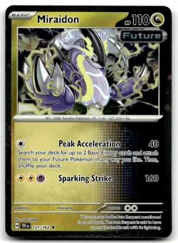 Miraidon - (Cosmos Holo) 121/162 Promo Miscellaneous Cards & Products NM - Image 1