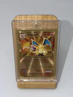 Pokemon Celebrations Gold Metal Charizard Card Premium Collection - Ungraded - Image 1