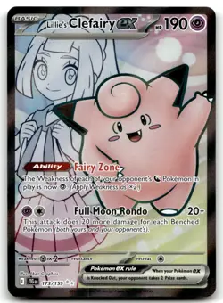 Lillie's Clefairy ex 195 Promo SV: Scarlet & Violet Promo Cards NM - - Image 1