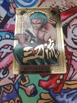 One Piece Carddass AR Formation 03 F03-03 Zoro KR Card - Image 1