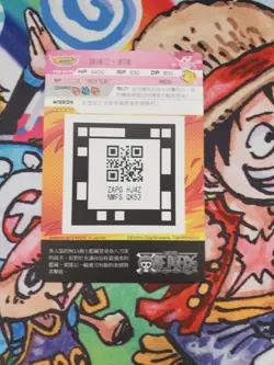 One Piece Carddass AR Formation 03 F03-03 Zoro KR Card - Image 2