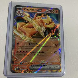 Pokemon TCG Charizard EX Double Rare Holo Card 006/165 Scarlet & Violet 151 - Image 2