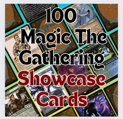 Huge Lot of 100 Showcase Magic Cards - MTG, TCG - Mixed Set Lot - Image 1