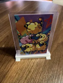 Mareep Graffiti - Cracked Ice Holo - Electric Pikachu Card Database - Pokemon - Image 1