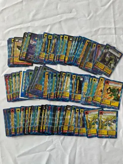 Digimon Digi Battle Cards 1999, 2000 & 2001 with Holo's & Gold Letters/Movie Pro - Image 1