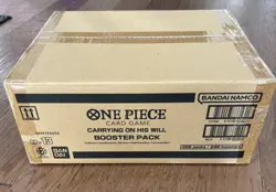ONE PIECE CARD GAME: CARRYING ON HIS WILL BOOSTER BOX CASE OP13 English IN HAND - Image 1