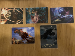 Art Series Gold Stamped MTG Final Fantasy 8, 14, 16, 30, 36 Magic the Gathering - Image 1