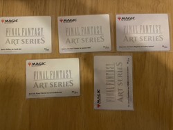 Art Series Gold Stamped MTG Final Fantasy 8, 14, 16, 30, 36 Magic the Gathering - Image 2