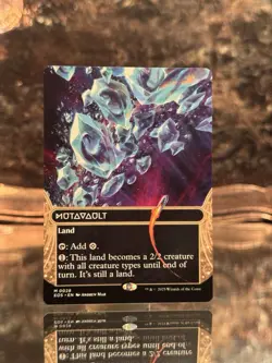 Mutavault (0028) (Borderless) Edge of Eternities: Stellar Sights Regular - Image 1