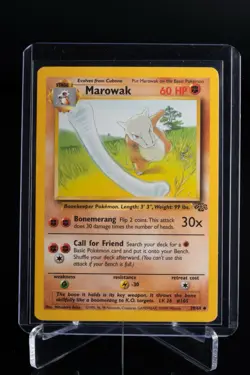 Marowak 39/64 Jungle Pokemon Card Vintage Regular NM - Image 1