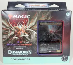 MTG Duskmourn - Endless Punishment Commander Deck | Precon | Magic | DSC - Image 1