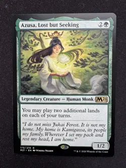 Azusa, Lost but Seeking Core Set 2021 NM - Image 1