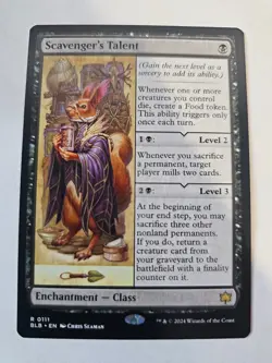 MTG - Scavenger's Talent - Bloomburrow - Image 1