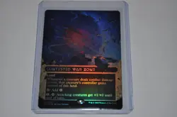 MTG magic EDGE OF ETERNITIES eos rare FOIL CONTESTED WAR ZONE #08 stellar sights - Image 1