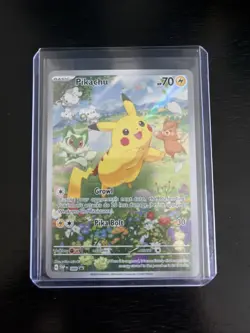 Pokemon TCG Pikachu SVP088 Black Star Promo Paldea Adventure Chest - Image 1