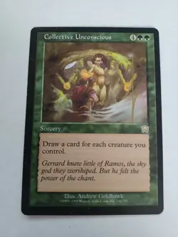 Collective Unconscious Signed By Andrew Goldhawk Magic the Gathering Magic - Image 1