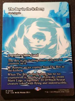 The Boy In The Iceberg / Dark Depths - Borderless - TLE - MTG - EN - NM - 0056 - Image 1