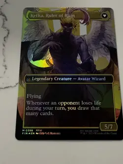 Kefka, Court Mage M0398 Borderless Foil MTG FF - Image 2