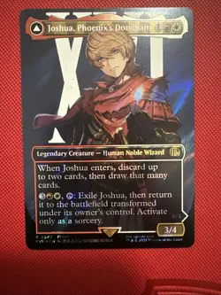 Joshua, Phoenix's Dominant (Borderless) (Surge Foil) Final Fantasy Foil - Image 1