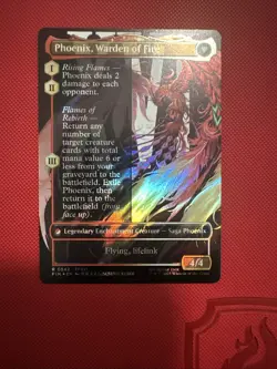 Joshua, Phoenix's Dominant (Borderless) (Surge Foil) Final Fantasy Foil - Image 2