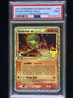 2021 POKEMON CELEBRATIONS CLASSIC COLLECTION #93 GARDEVOIR EX-HOLO PSA 9 - Image 1