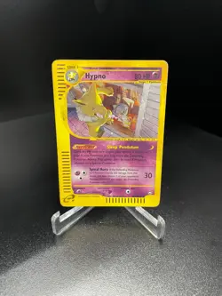 Pokemon TCG Hypno Holo Aquapolis H12/H32 READ DESCRIPTION - Image 1