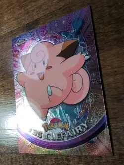 Pokemon Topps Chrome 2000 Clefairy and Clefable NM - Image 3