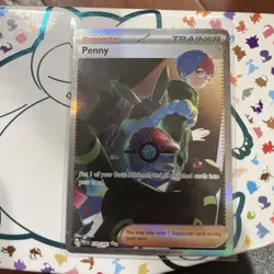 Penny #239/091 Pokemon TCG: Paldean Fates Full Art SIR NM Free Shipping - Image 1