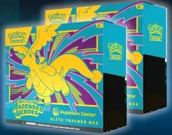 2x Ascended Heroes Pokemon Center Elite Trainer Box "PRESALE" CONFIRMED 2/20 - Image 1