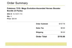 PRESALE - 4x Pokemon TCG Mega Evolution Ascended Heroes Booster Bundle - Image 2