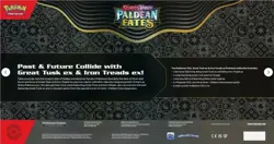 Pokemon Paldean Fates Great Tusk/Iron Threads Ex Premium Collection - Image 2