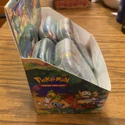 Pokemon TCG Celebrations Mini Tin Set Of 4 with Display Box Unopened - Image 3