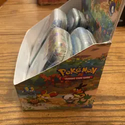 Pokemon TCG Celebrations Mini Tin Set Of 4 with Display Box Unopened - Image 5