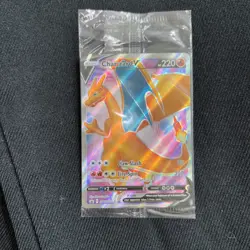 Pokemon TCG Charizard V SWSH050 SEALED Black Star Promo Sword & Shield - Image 2