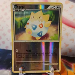Togepi 70/90 Pokemon Undaunted Reverse Holo HGSS Heart Gold Soul Silver - LP - Image 1