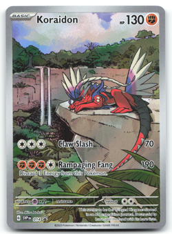 Pokemon Koraidon - 014 PROMO - SVP - Illustration Rare - NM - Image 1