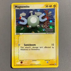 Magnemite 66/109 EX Team Rocket Returns REVERSE HOLO Stamped Common Pokemon LP - Image 1