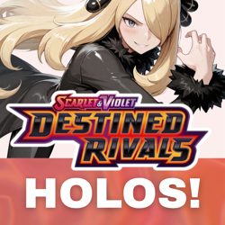 Pokemon Destined Rivals SV - Complete Your Set! - Holo, Reverse Holo - Image 1
