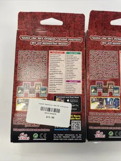(2) YUGIOH EGYPTIAN GOD DECK SLIFER THE SKY DRAGON STRUCTURE DECK UNOPENED - Image 5