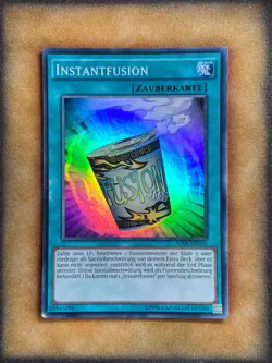 Yugioh Instant Fusion AP08-EN010 Super Rare GERMAN LP - Image 1