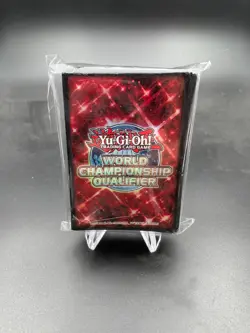 Yugioh WCQ Sleeves 2023 World Championship Qualifier New Sealed! 80 Sleeves - Image 1