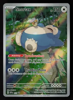 Snorlax 051 SV: Scarlet & Violet Promo Cards Pokemon TCG NM - Image 1