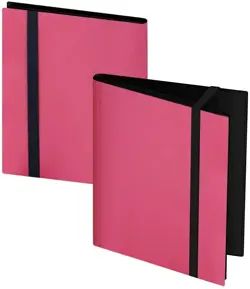 Trading Cards Album Binder 4 Pockets PU Leather Card Binder Holder 20 Sheets ... - Image 5