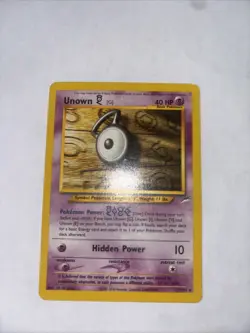 Unown G 27/105 Neo Destiny Non Holo Rare Vintage Pokemon Card Unknown [G] - Image 1