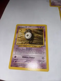 Unown G 27/105 Neo Destiny Non Holo Rare Vintage Pokemon Card Unknown [G] - Image 2